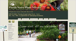Desktop Screenshot of floridanativeplants.com